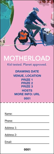 Motherload Raffle Ticket Product Front